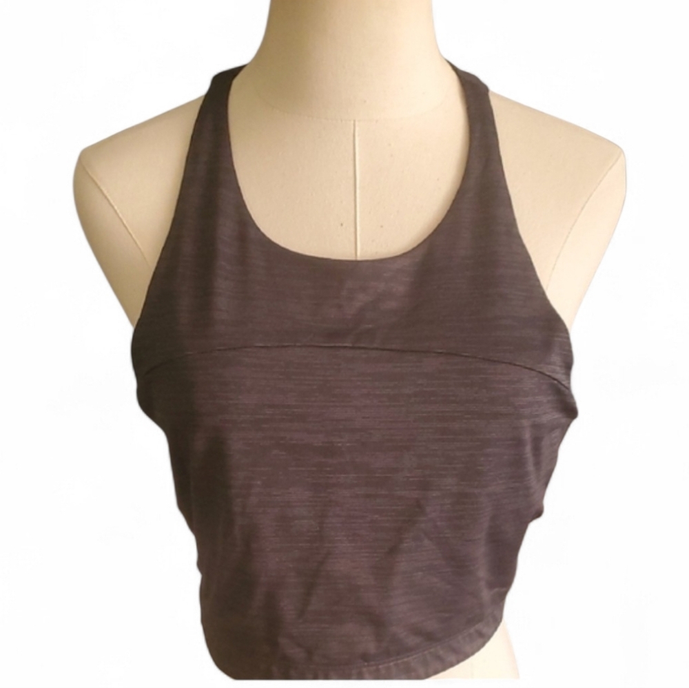 Outdoor Voices Dark Gray Racerback Tank